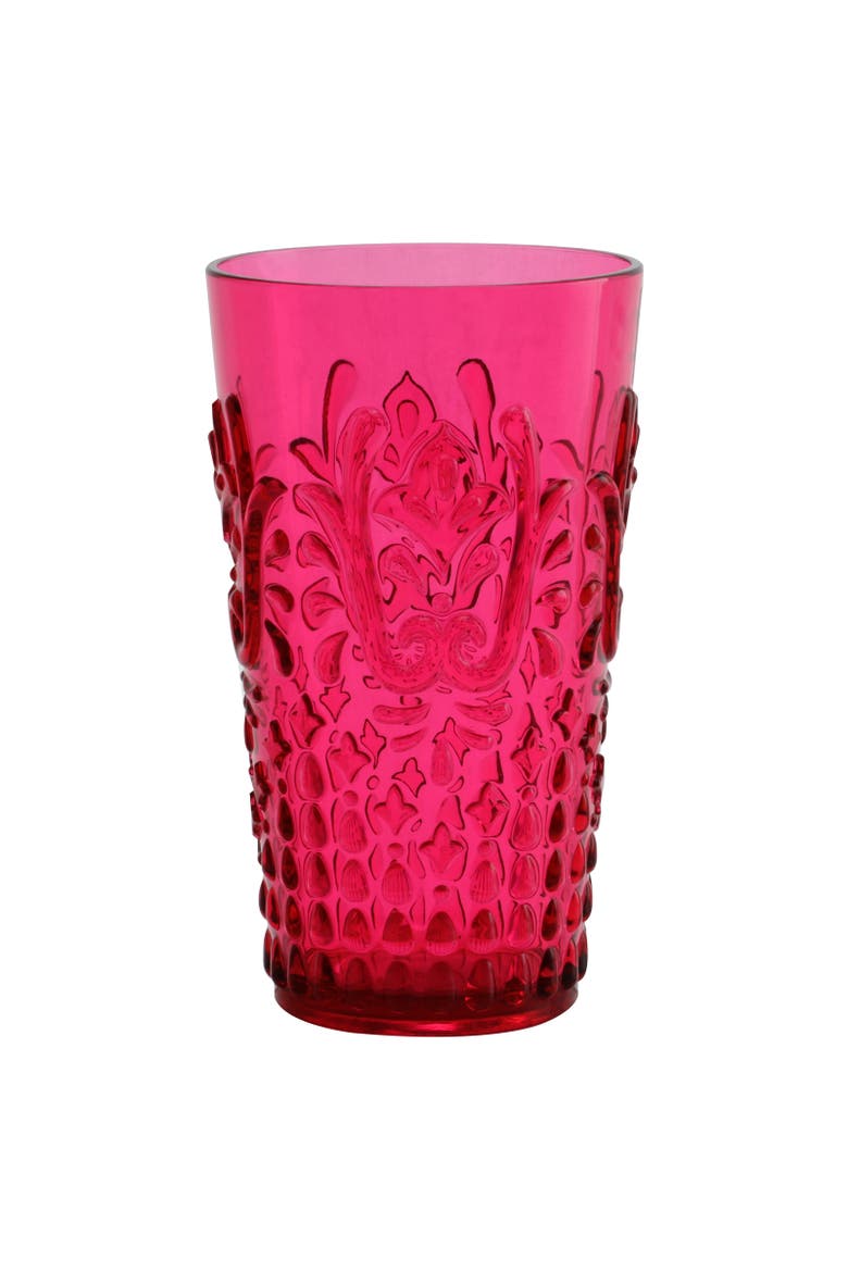 20.5 oz Acrylic Tumbler in Red, Set of 8, Alternate, color, Red