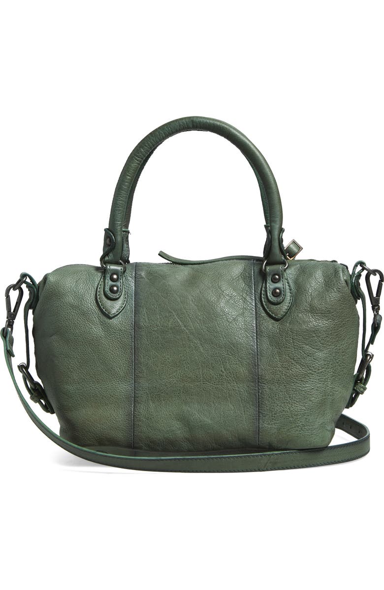 Free People We The Free Baby Emerson Leather Tote, Alternate, color, Secret Sage