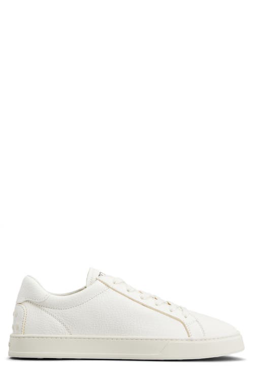 Tod's Sneakers In Bianco Latte