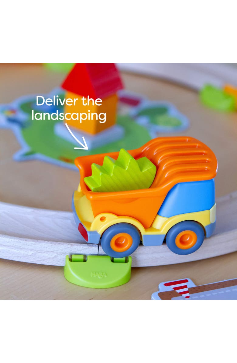 HABA My Very First Games Building Site, A Cooperative Learning Kids Game, Toddler Learning Activities & Games for 2+ Year Olds with Included Toy Truck, Alternate, color, Multi