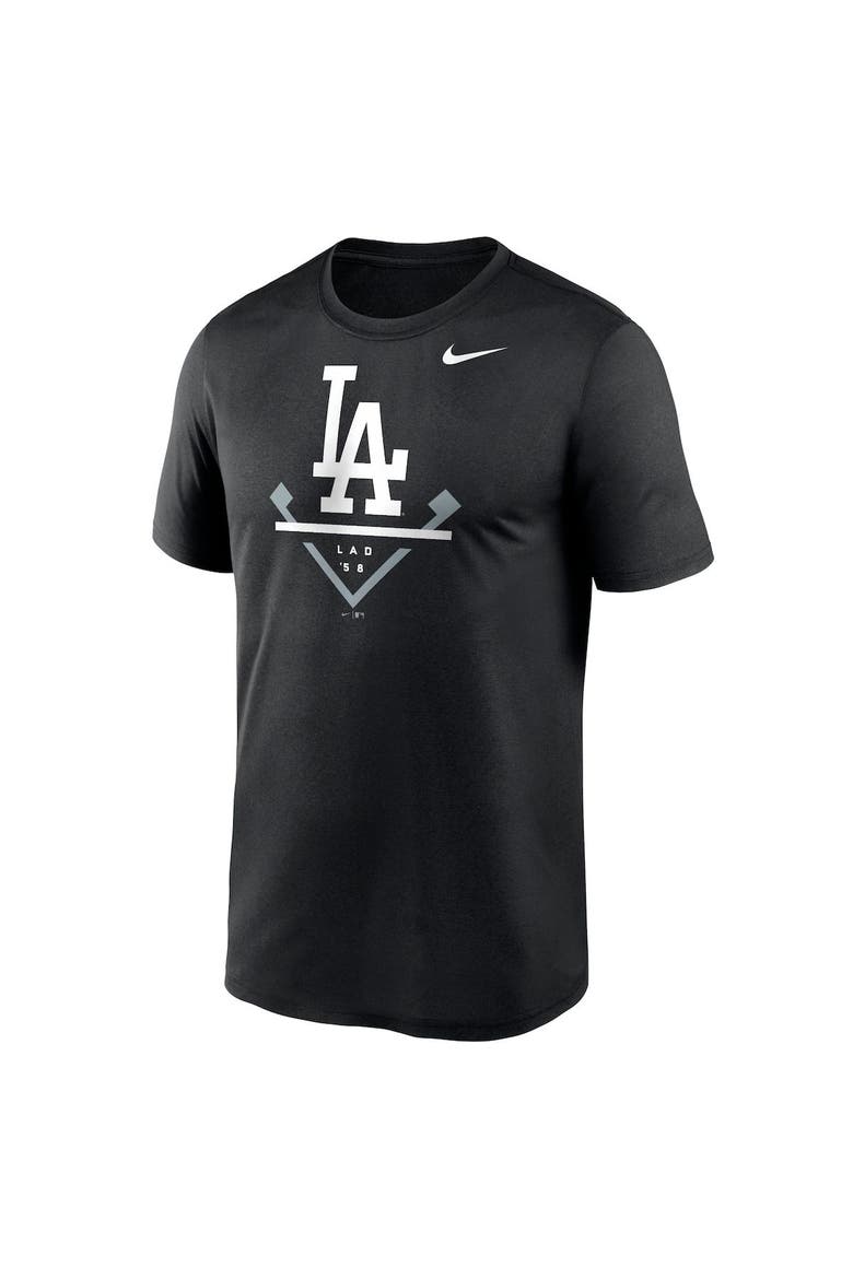 Men's Nike Black Los Angeles Dodgers Icon Legend Performance T-Shirt, Alternate, color, Black