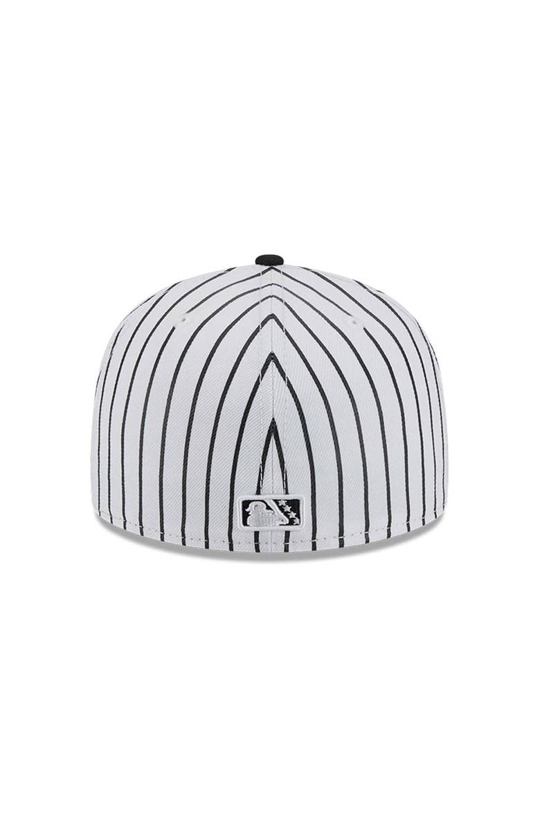 New Era Men's New Era White Durham Bulls Theme Nights 59FIFTY Fitted Hat, Alternate, color, White