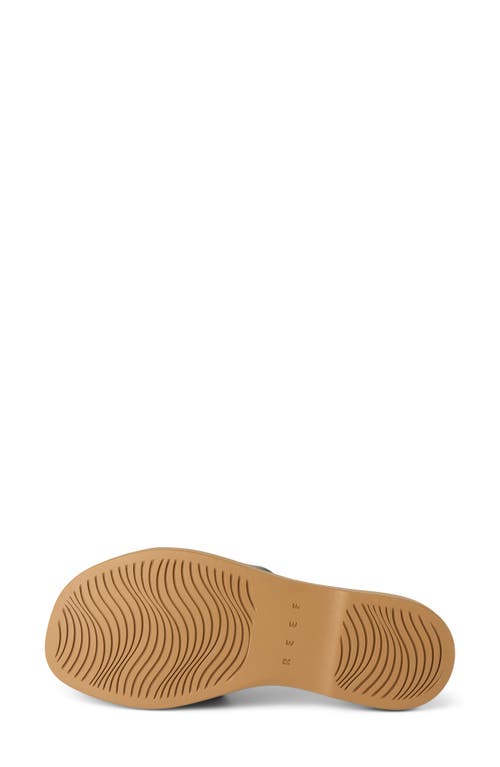 Reef Cushion Sunny Slide Sandal In Black/tan