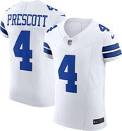 Nike Men's Nike Dak Prescott White Dallas Cowboys Vapor F.U.S.E. Elite Jersey