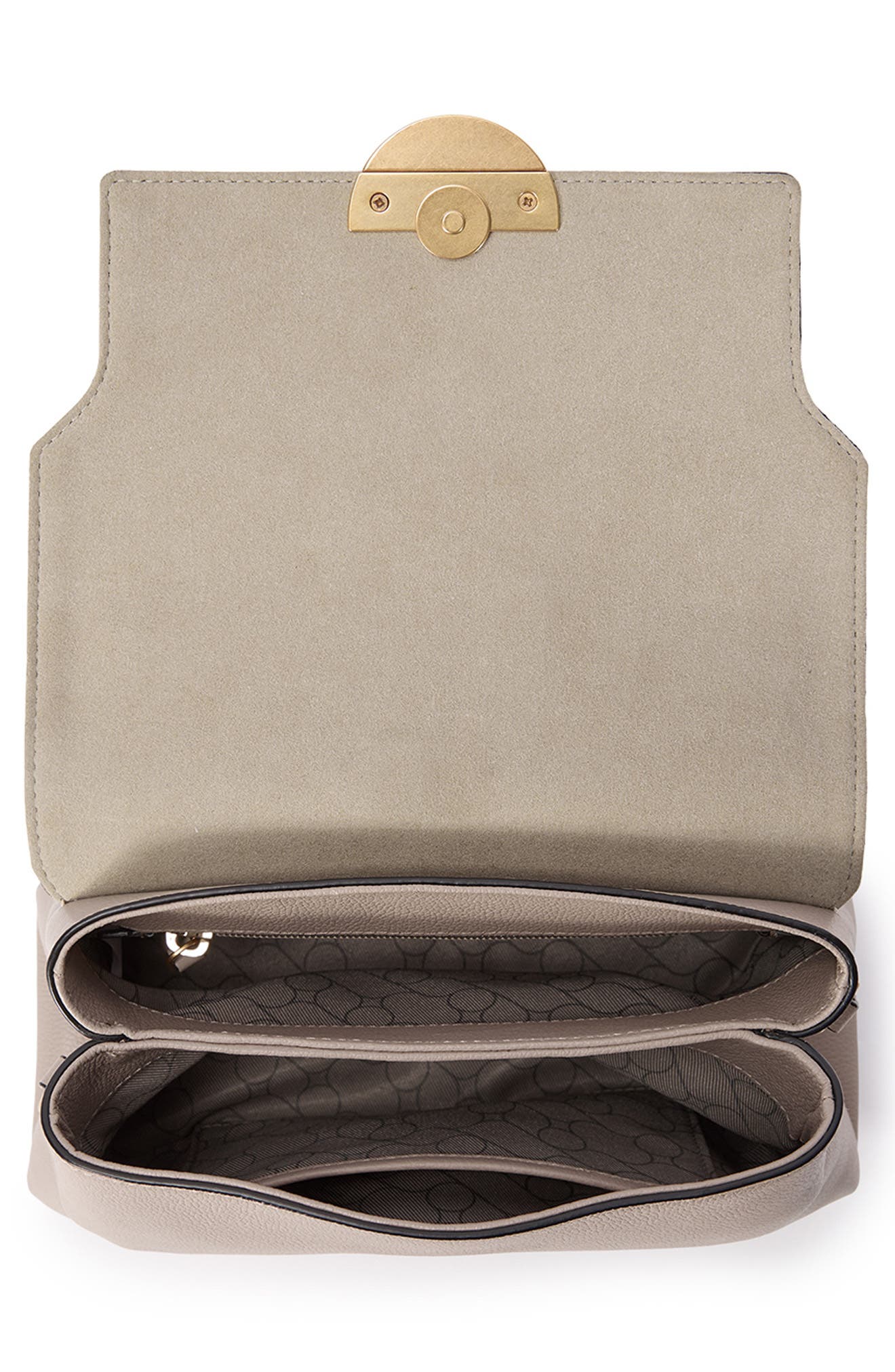 Lottie Flap Crossbody Bag, Alternate, color, TAUPE