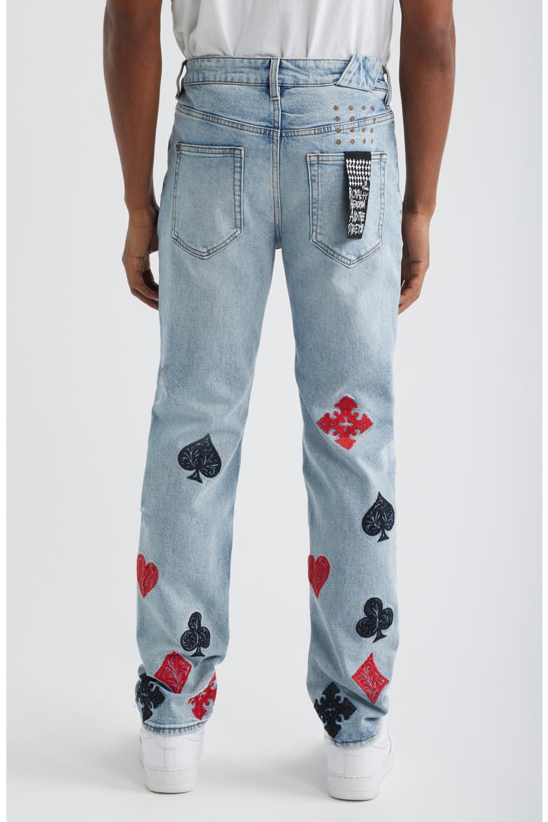 Chitch Duke Suit Straight Leg Jeans, Alternate, color, DENIM