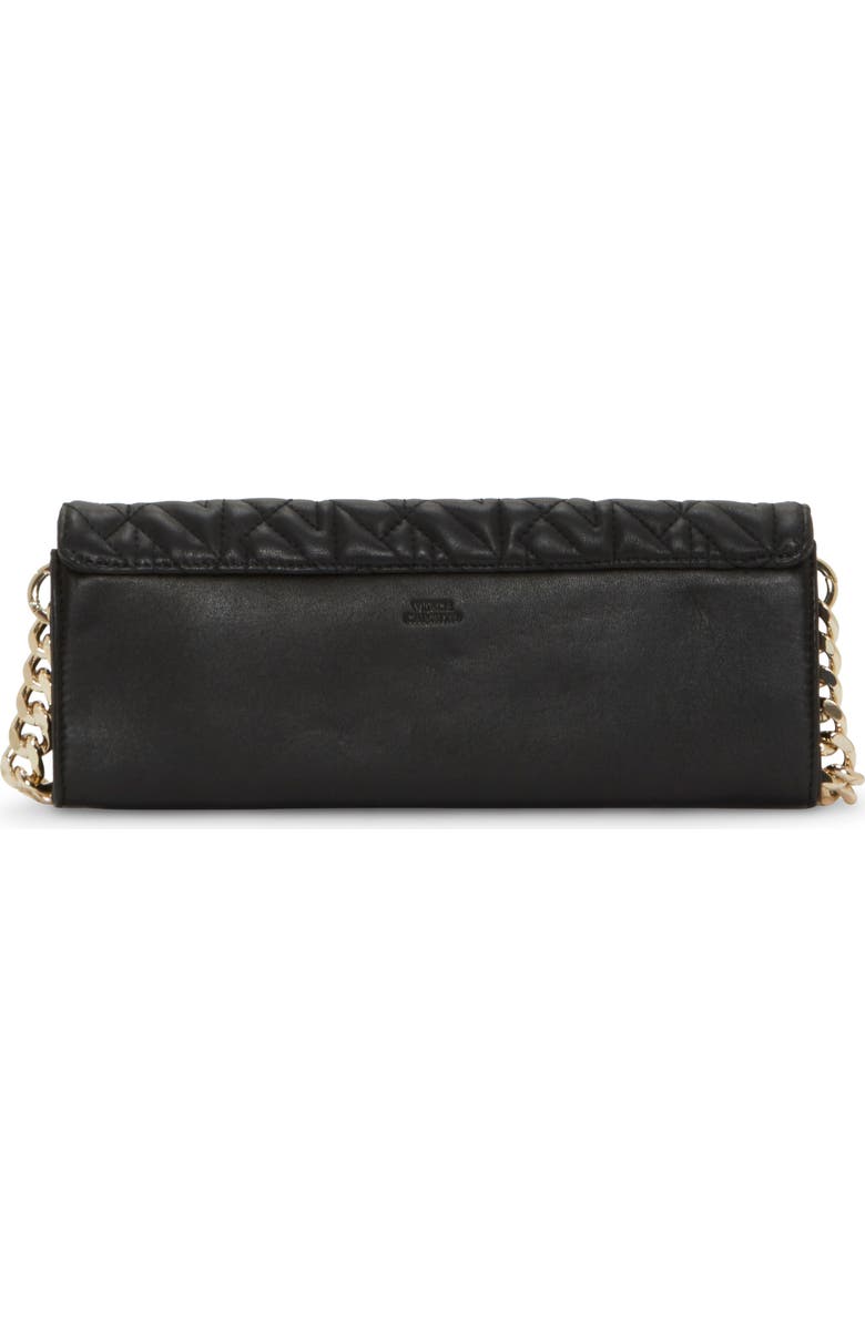 Vince Camuto Kokel Quilted Leather Clutch, Alternate, color,