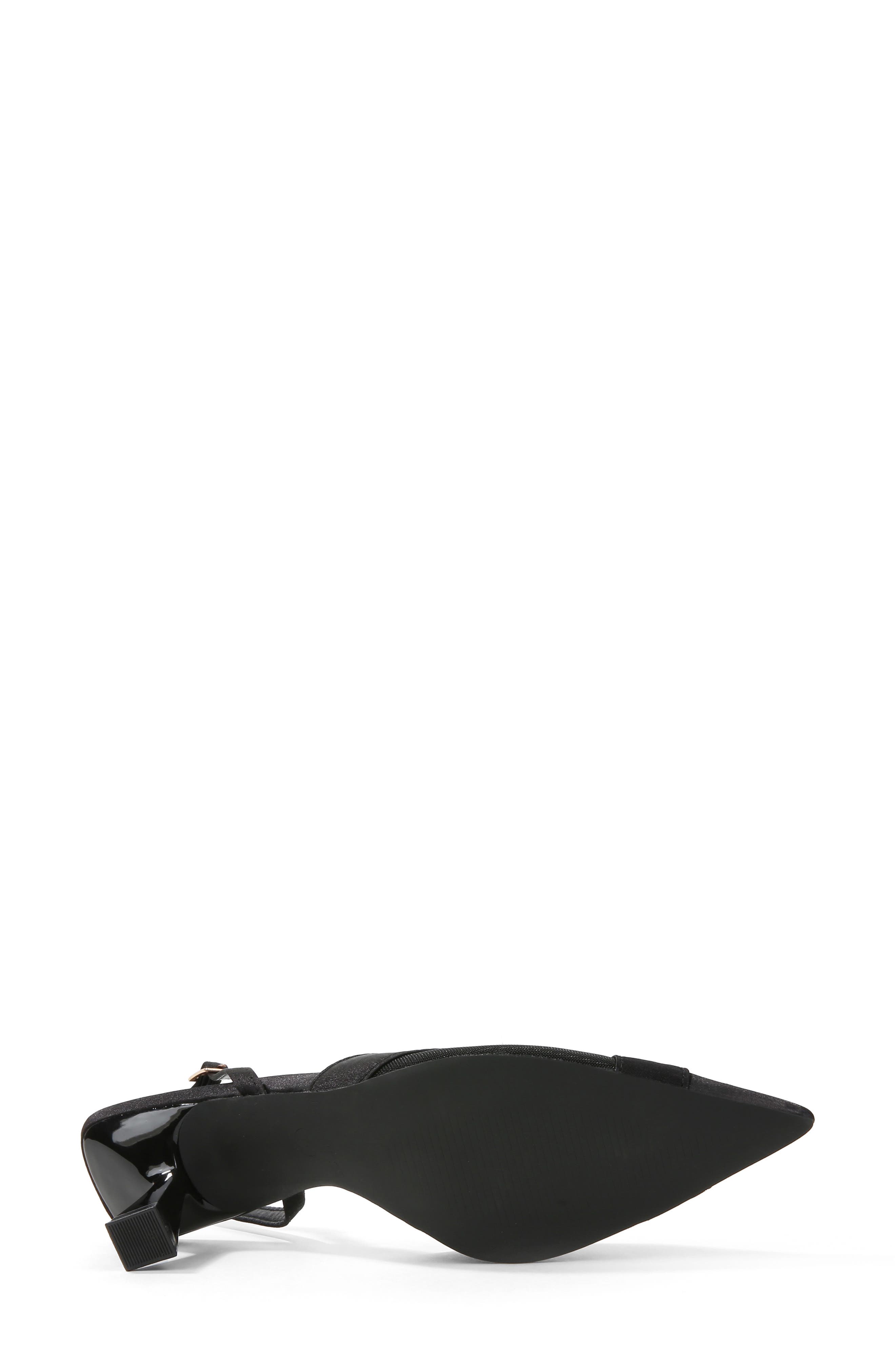 Hailee Slingback Pump, Alternate, color, BLACK