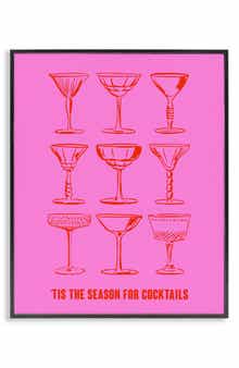 Stupell Industries 'Tis The Season Framed Canvas Wall Art