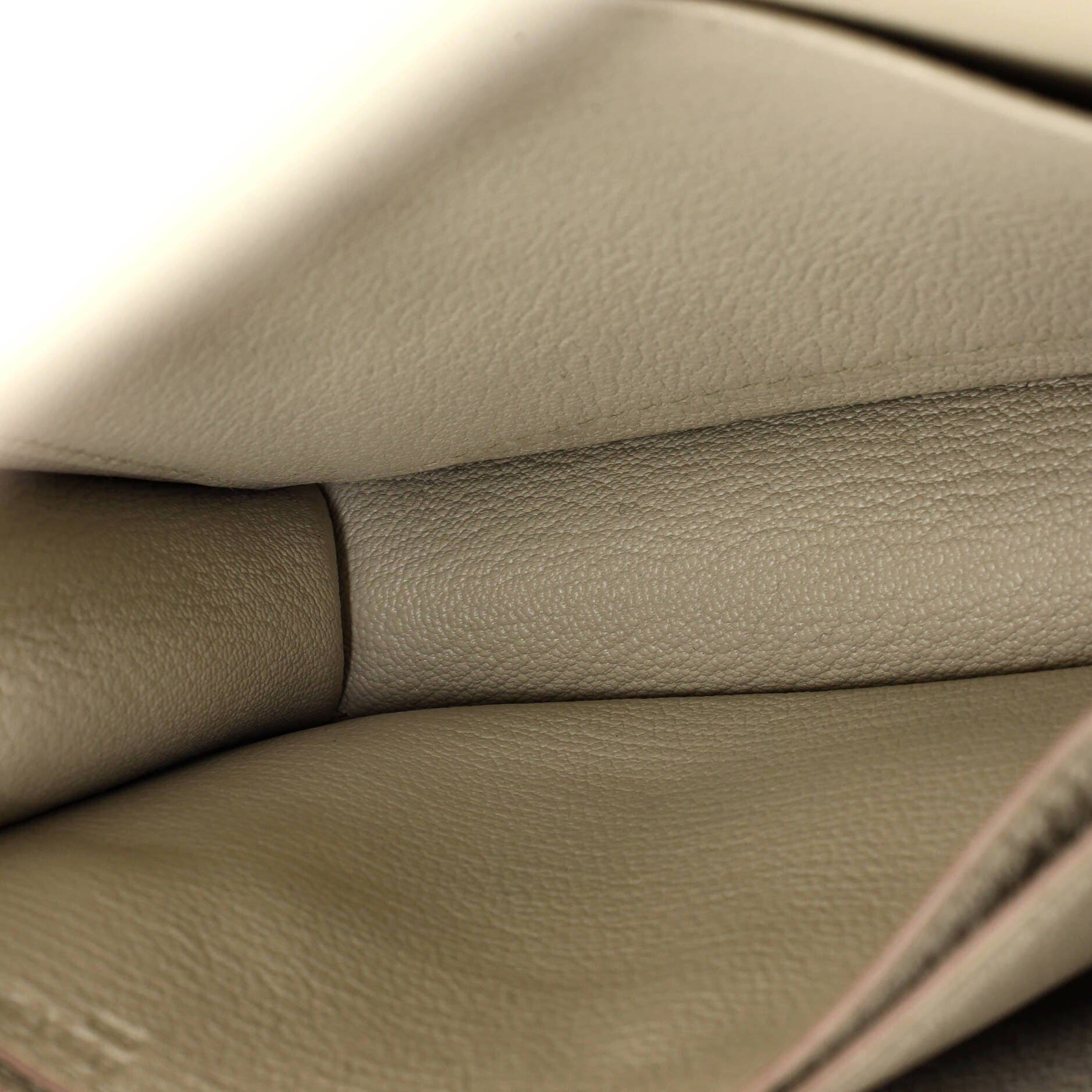 Pre-Owned Hermes Roulis Bag Evercolor 18, Alternate, color, Beton