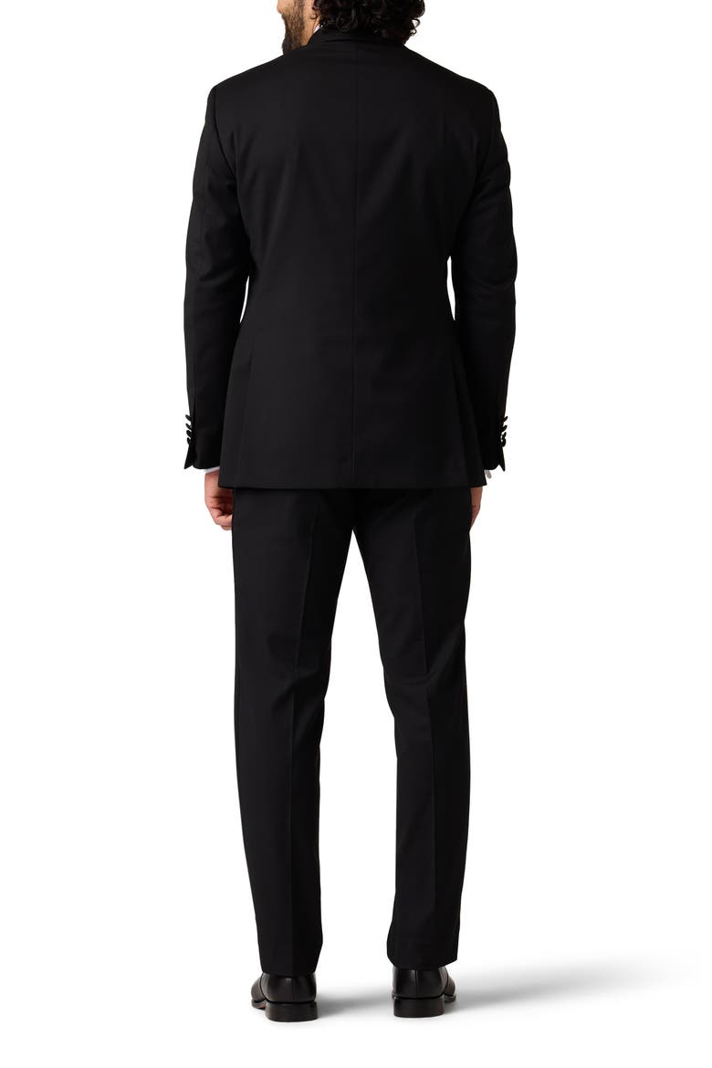 Performance Tailored Fit Tuxedo, Alternate, color, RAVEN BLACK