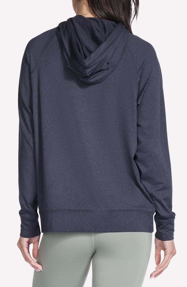 SKECHERS SKECHDREAM<sup>™</sup> Hoodie, Alternate, color, Black/ Charcoal