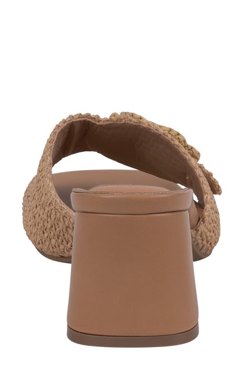 Gc Shoes Liza Block Heel Sandal In Natural