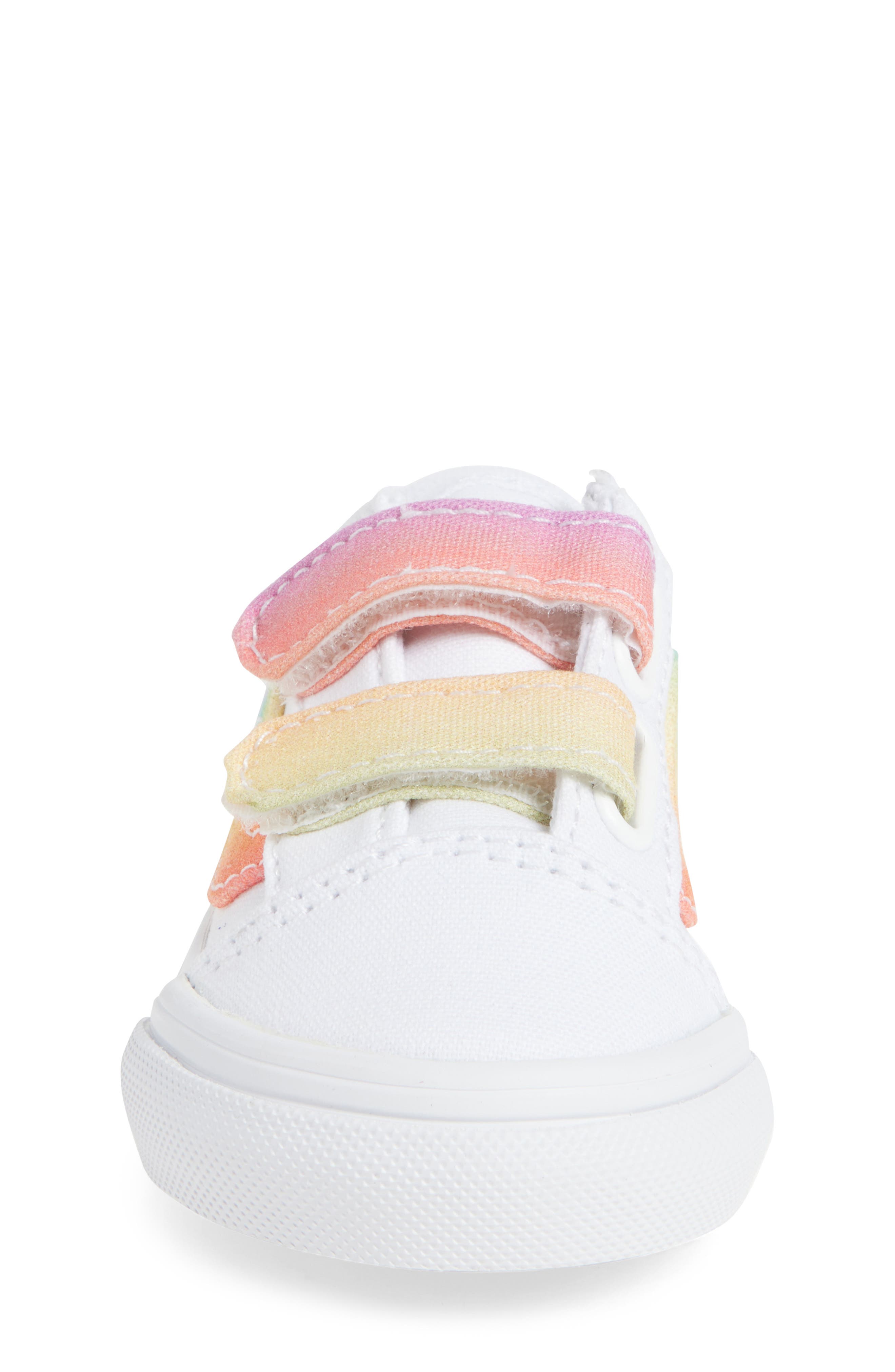 Vans Old Skool V Rainbow Sneaker, Alternate, color, 