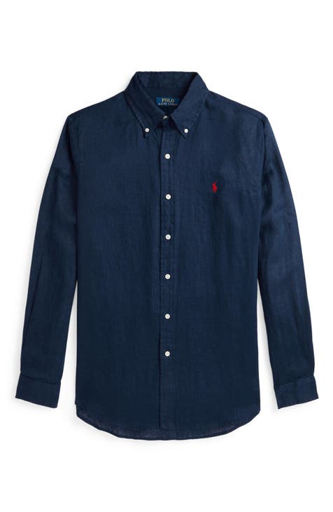 Ralph lauren button downs best sale