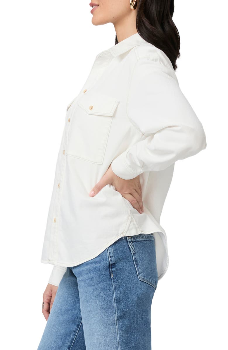 PAIGE River Stretch Cotton Blend Shirt, Alternate, color,