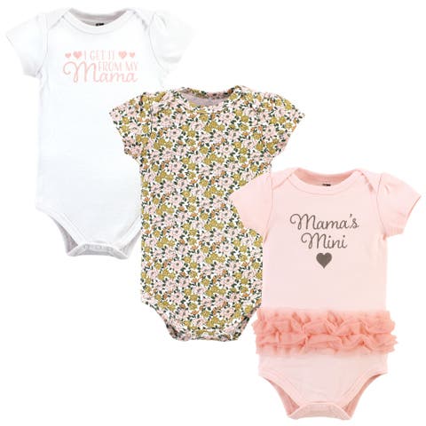 Cotton Bodysuits 3-Pack (Baby)