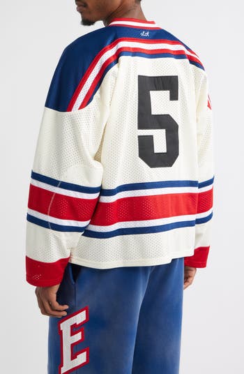 Oversize Mesh Hockey Jersey