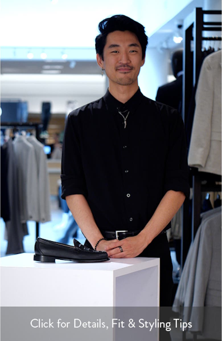 Larson Woven Weejun Penny Loafer, sales video thumbnail