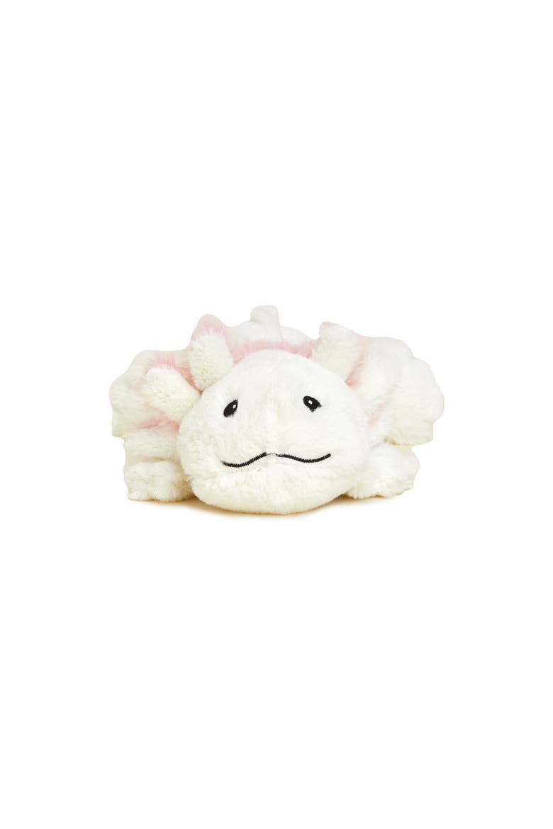 Axolotl Junior Plush Toy, Alternate, color, White