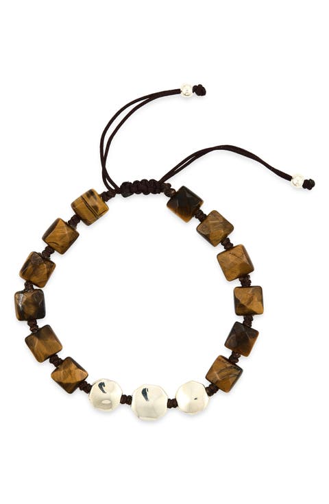 Faceted Square Bracelet