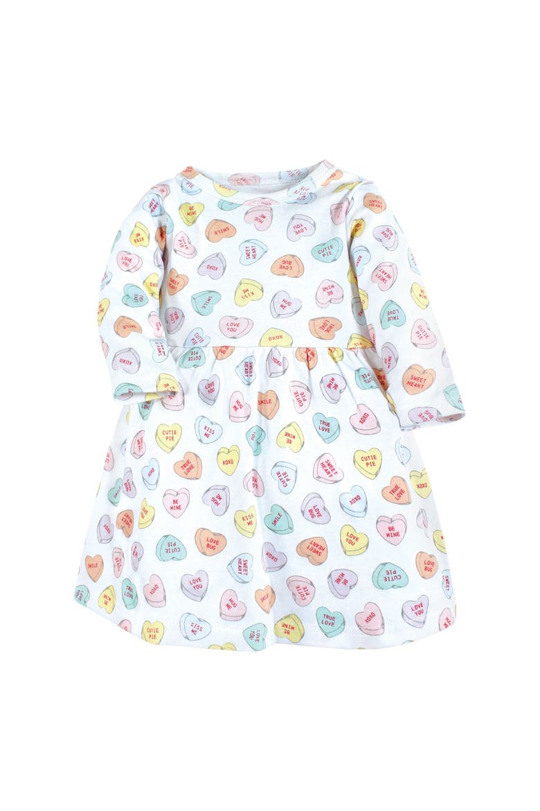 Cozy Stylish Baby Dress 2pk, Alternate, color, Be Mine Valentine