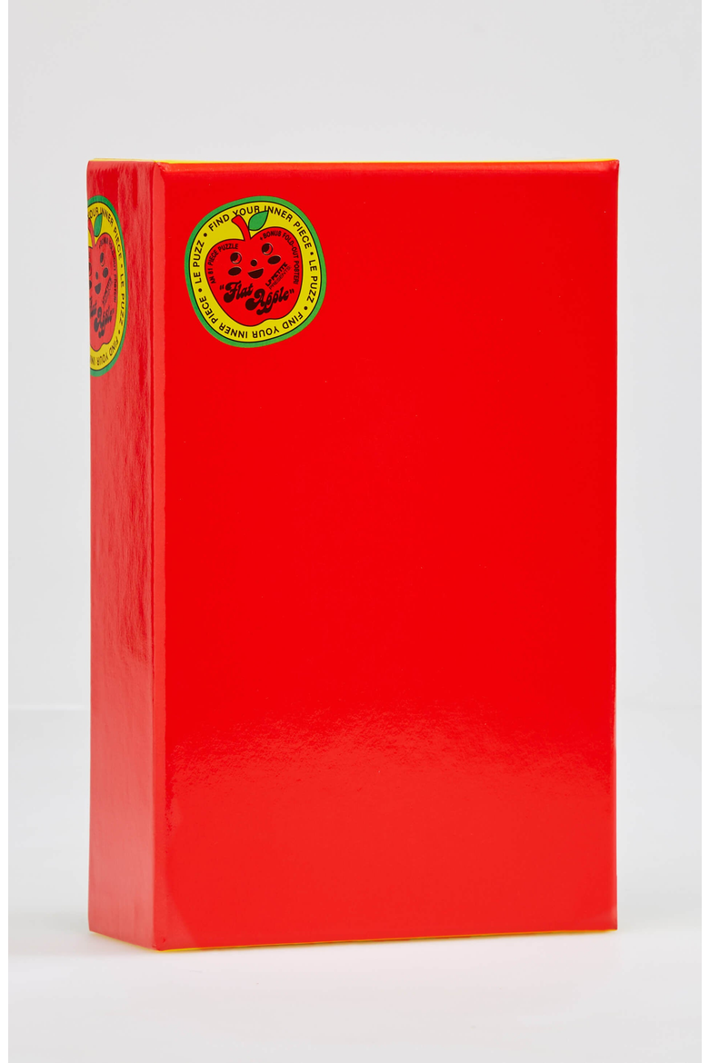Flat Apple 81 Piece Mini Jigsaw Puzzle, Main, color, None