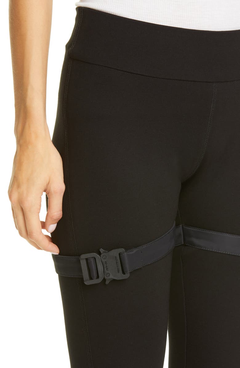 1017 ALYX 9SM Roller Coaster Buckle Leggings, Alternate, color, 