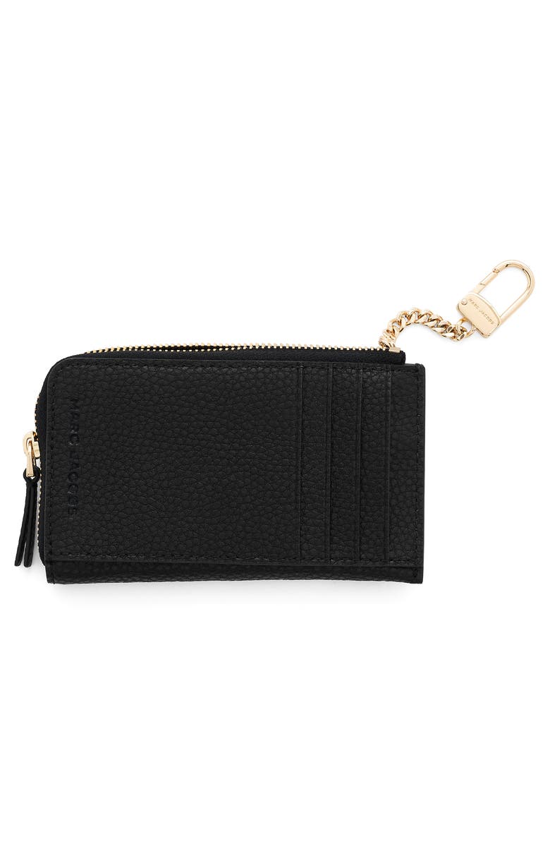Marc Jacobs The J Marc Top Zip Multi Wallet, Alternate, color, Black
