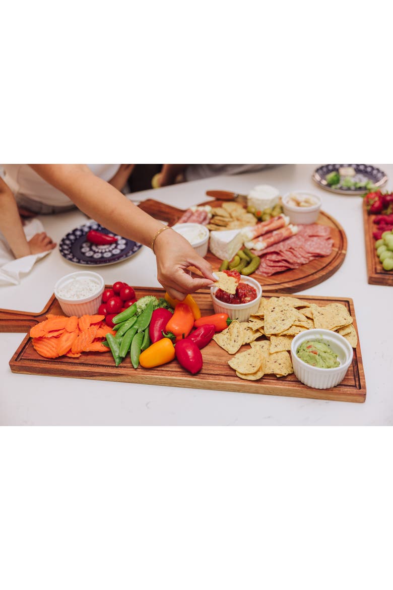 Tagliere Long Rectangular Charcuterie Board, Alternate, color, Acacia Wood