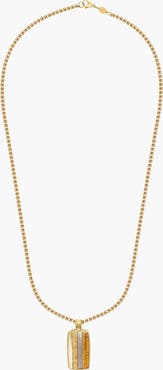 Nialaya Gold Trinity Pendant Necklace