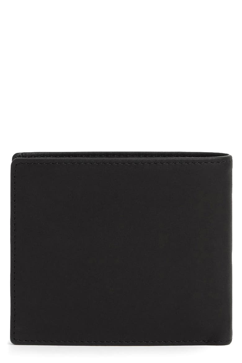 Attain Leather Cardholder, Main, color, BLACK
