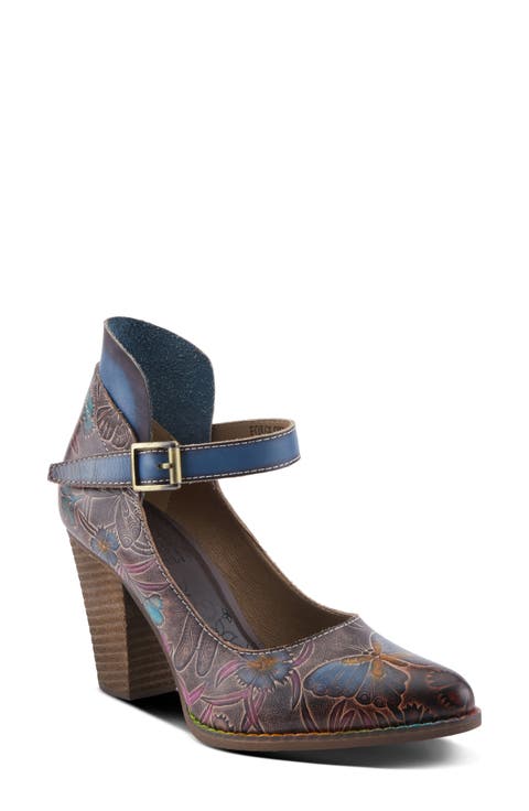 Foxglove Ankle Strap Pump (Women)