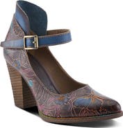 L'Artiste by Spring Step Foxglove Ankle Strap Pump