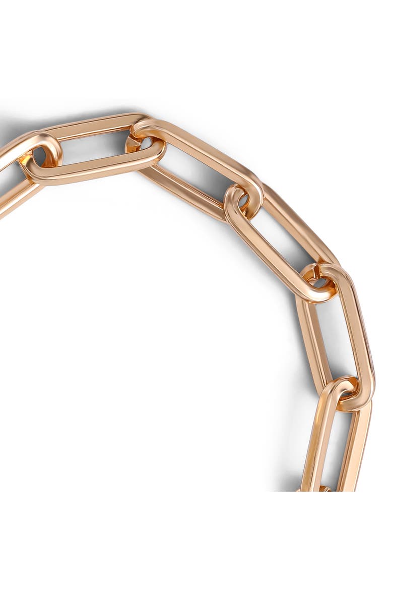 Gold-Tone Chain Bracelet Set, 3 Pieces, Alternate, color, Gold