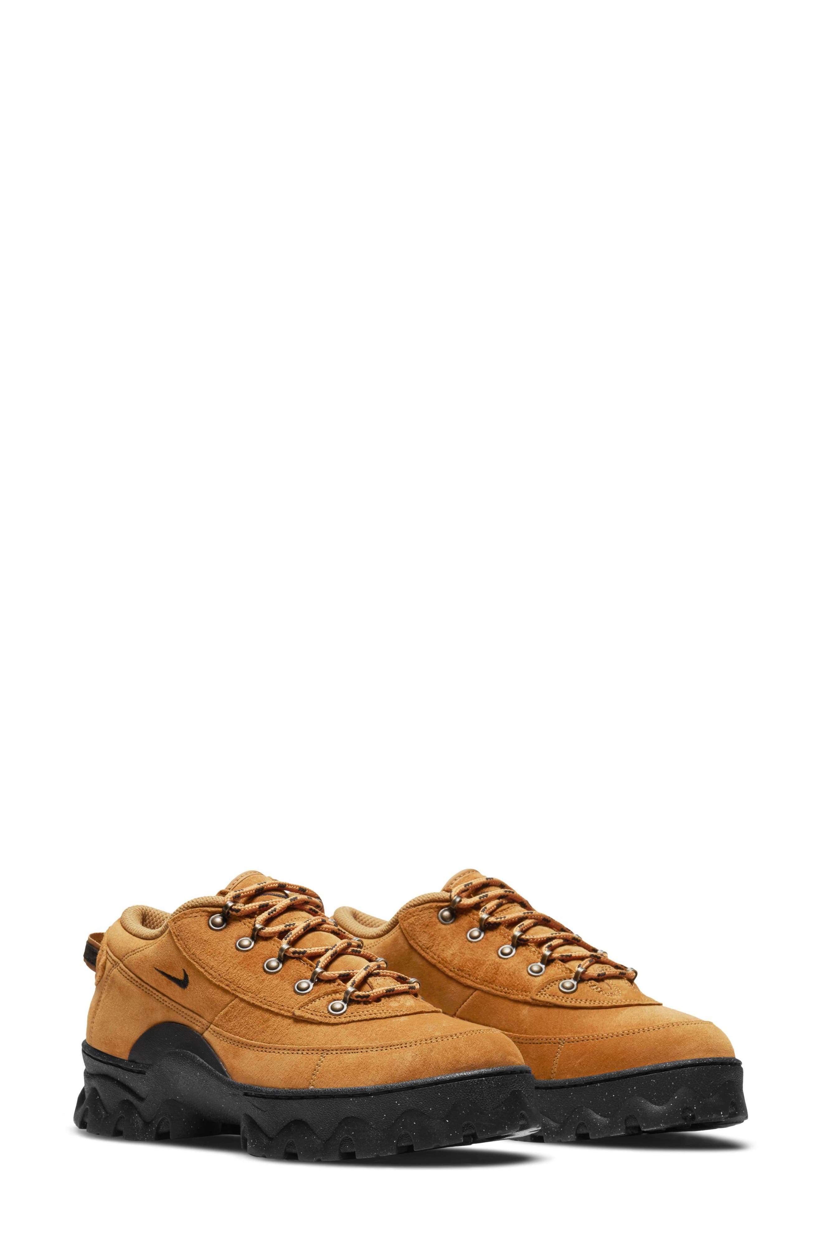 Lahar Low Hiking Shoe, Main, color, WHEAT/BLACK/ ORANGE/ WHEAT