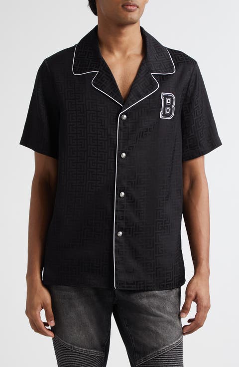 Tシャツ・カットソー BALMAIN Men Polo Shirts FH1EG000BB73EAB Black $_57.JPG?set_id=8800005007