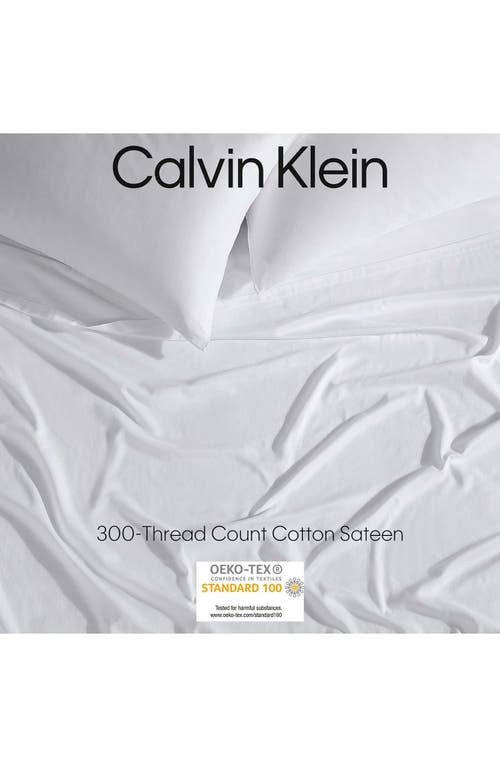 Calvin Klein Pearl Edge 300 Thread Count Sateen Sheet Set