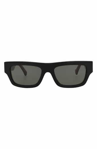 Gucci Novelty 55mm Rectangular Sunglasses