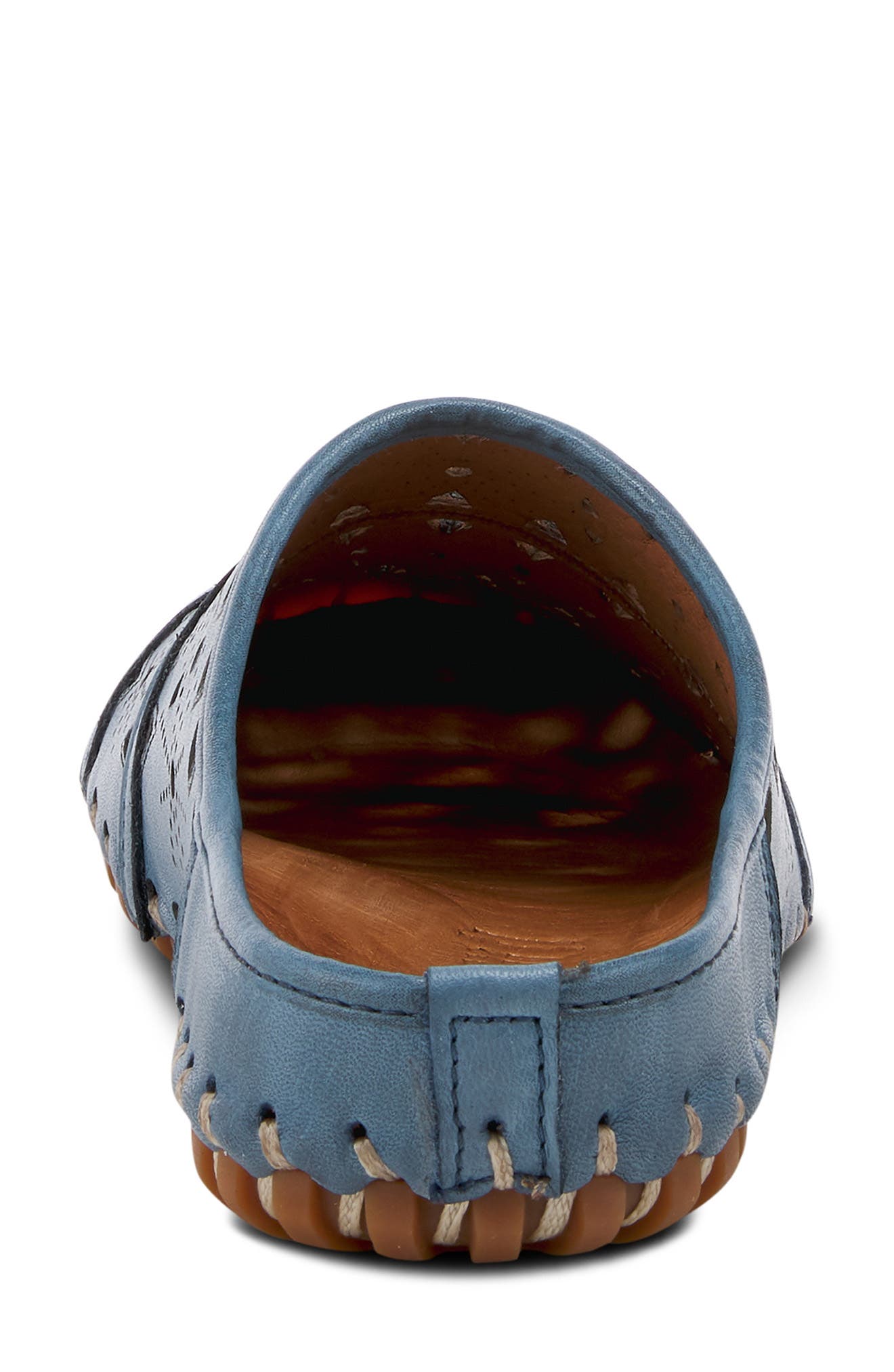 Fusalide Mule, Alternate, color, BLUE