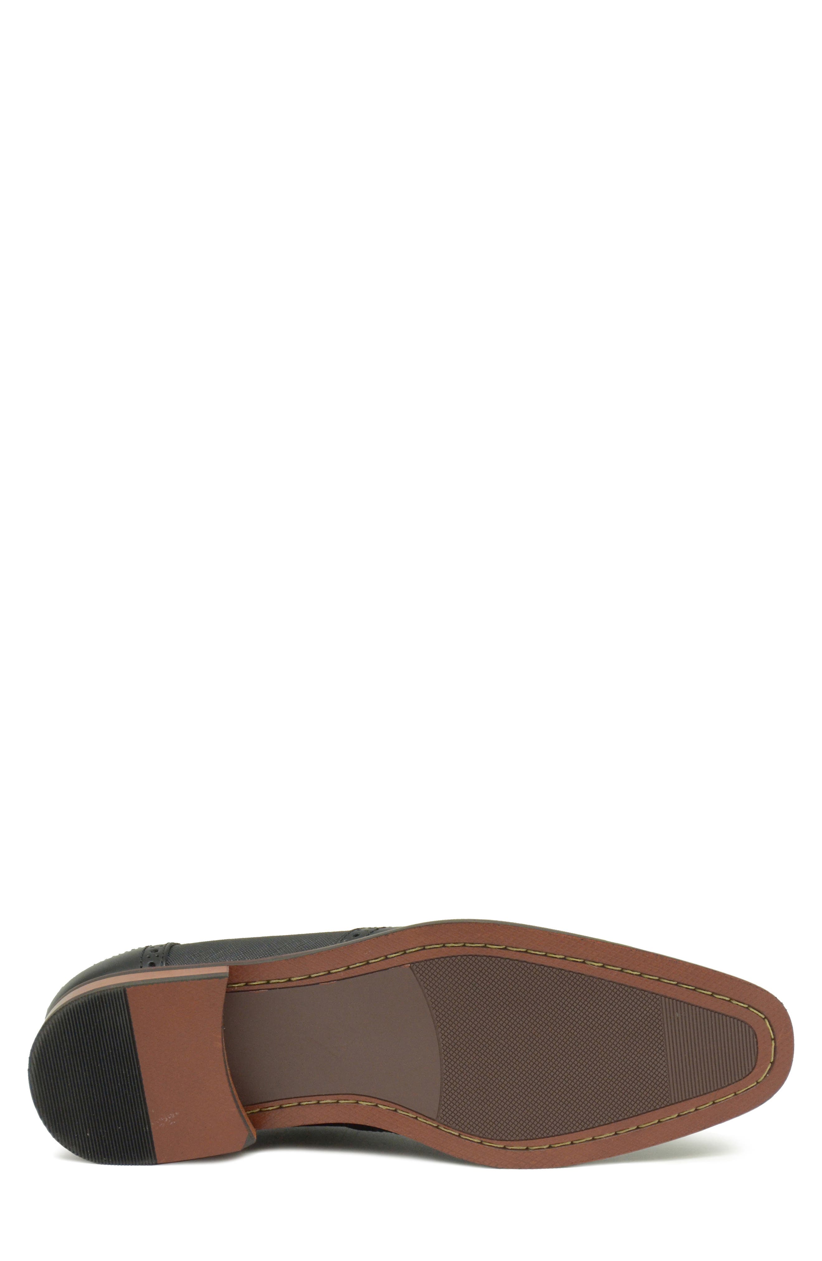 La Milano Beatle Wingtip Derby, Alternate, color, Black