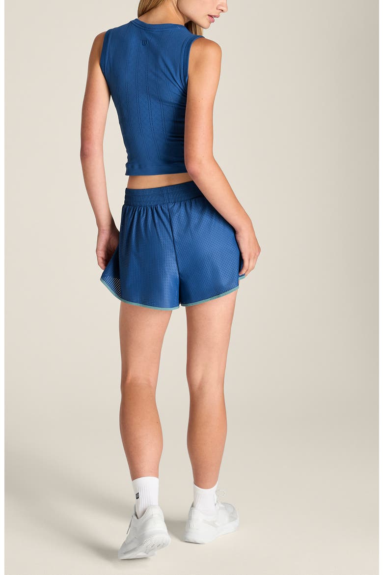 Pro Seamless Pointelle Performance Tank, Alternate, color, ATLANTIC