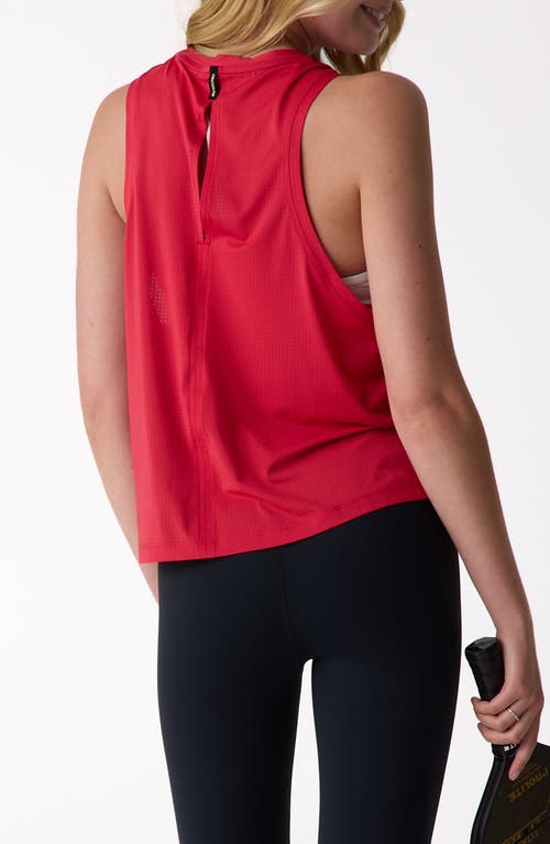 Centerline Athletics Tank In Red