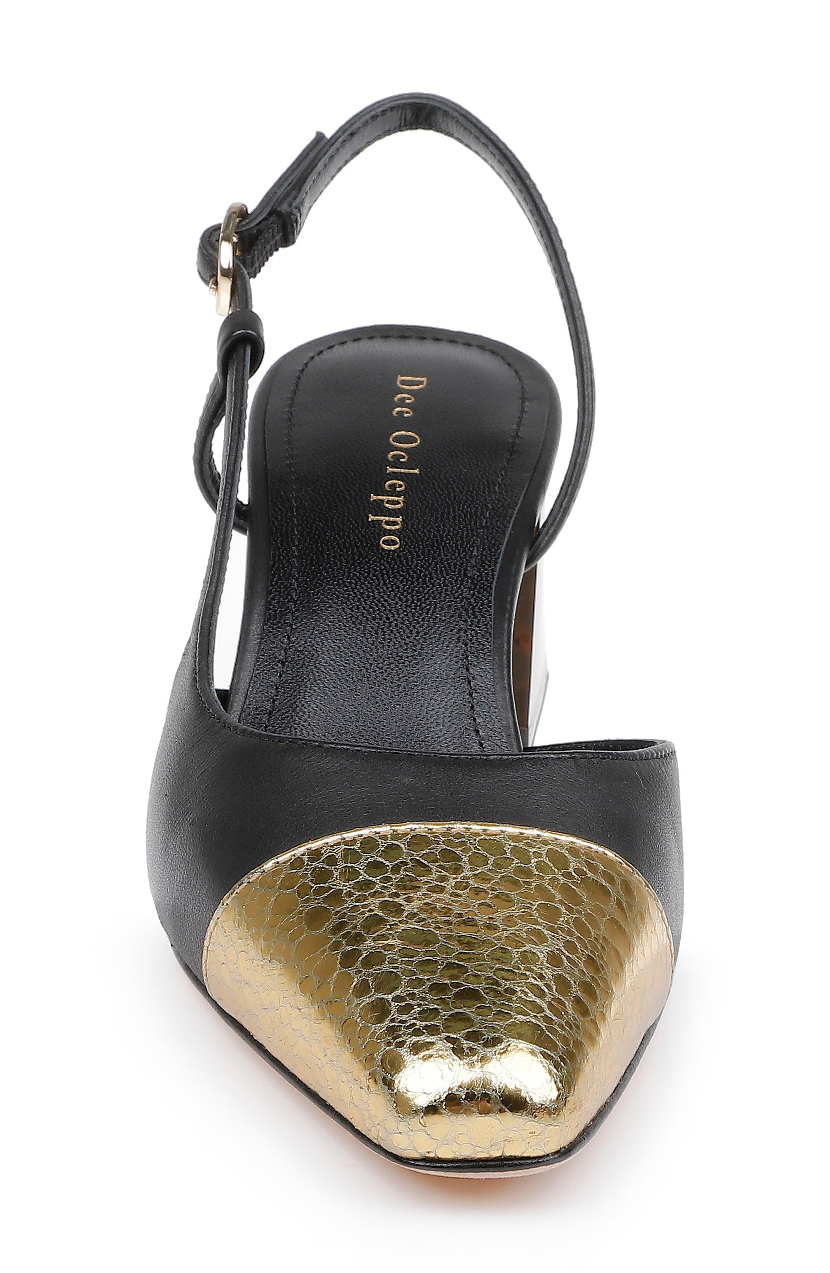 Dee Ocleppo Naples Cap Toe Slingback Pump, Alternate, color, 