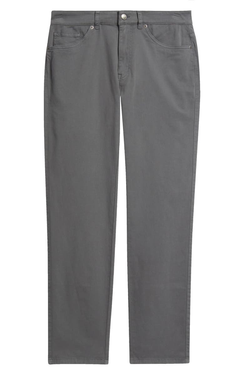 Peter Millar Signature Stretch Sateen Pants, Alternate, color, Iron