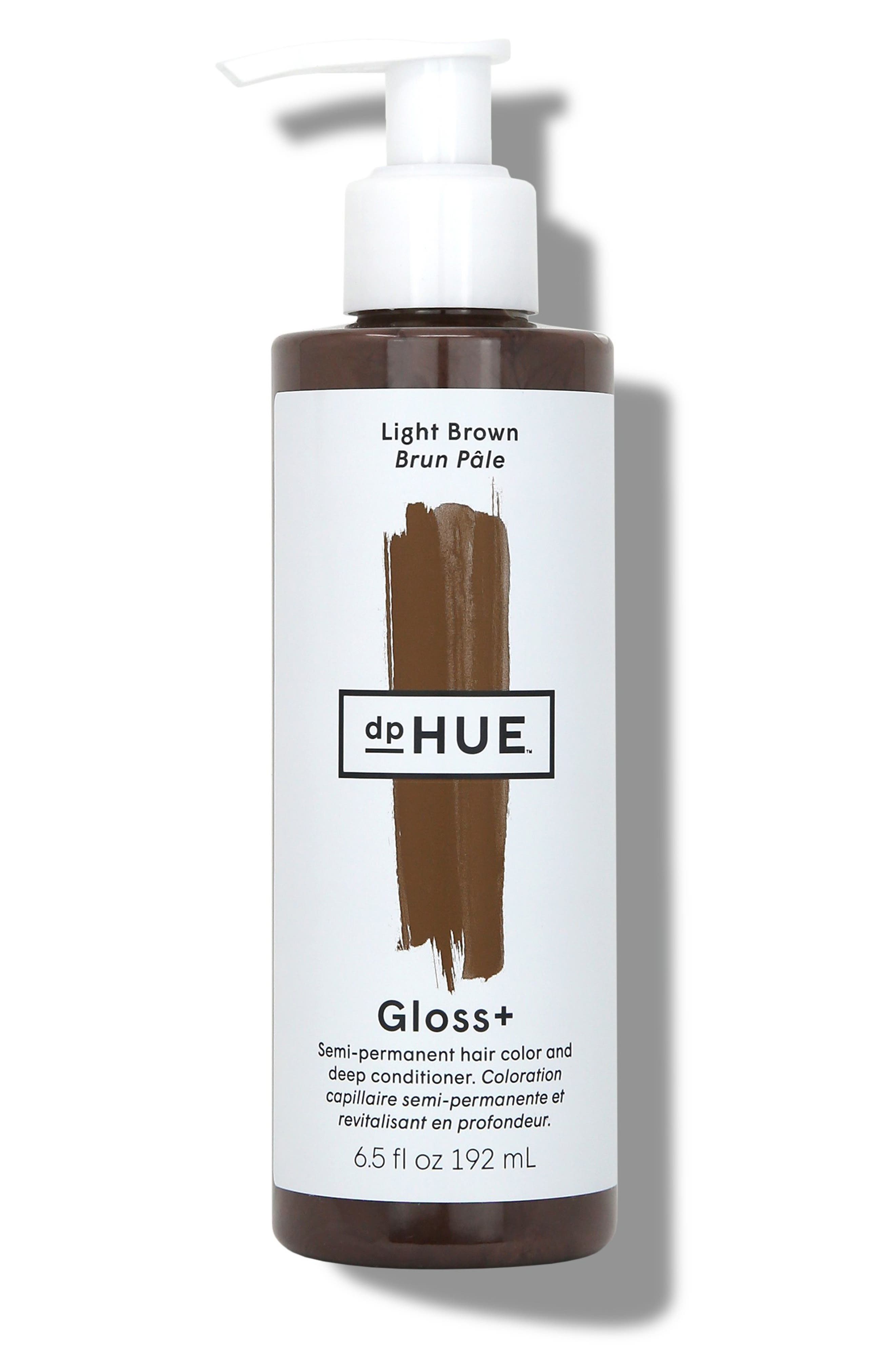 dpHUE Gloss+ Semi-Permanent Hair Color & Deep Conditioner in Light Brown