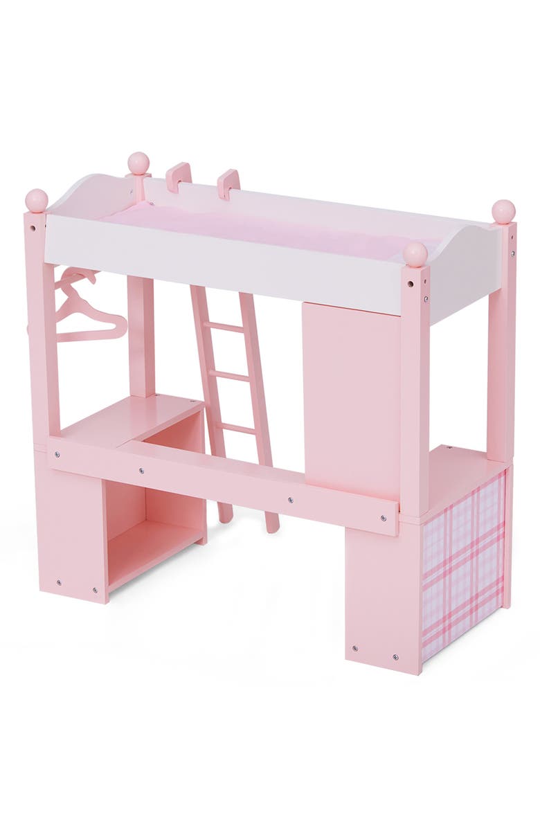 Teamson Kids Sophia's Aurora Princess 18-Inch Doll Loft Bed Set, Alternate, color, 