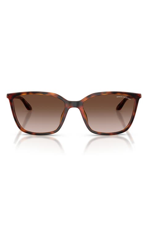 55mm Square Sunglasses