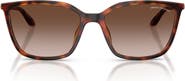 Armani Exchange 55mm Square Sunglasses