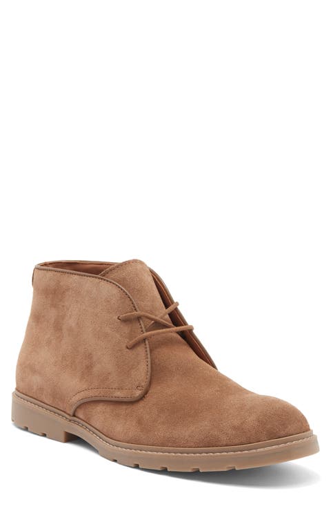 Damian Lugged Suede Chukka Boot (Men)